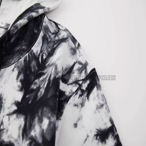 Sudadera con Capucha para Hombre, de Algodón y Felpa, Color Blanco Liso, para Invierno, con Forro, Ecológica, con Logotipo Personalizado, Mangas Largas, Estampada por Sublimación - Product Image 6