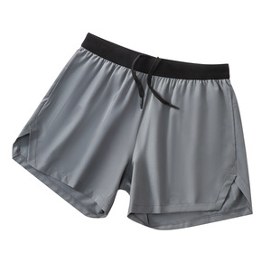 Traje de Baño de Malla de Secado Rápido con Corte Alto Personalizado para Hombre, Bolsillo Delantero, Informal, Antiarrugas, para Gimnasio, Entrenamiento, Deportes, Maratón - Product Image 2