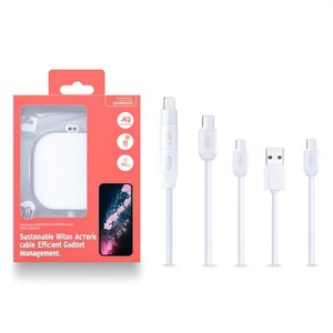 Cavo di Ricarica Witan Sostenibile per una Gestione Efficiente dei Gadget - Product Image 3
