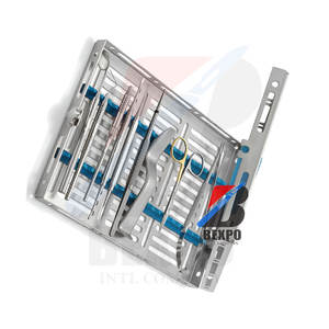 Clínicas dentales y ortodoncistas Kit de ortodoncia avanzado Juego de herramientas dentales completo con bandeja de esterilización - Product Image 2