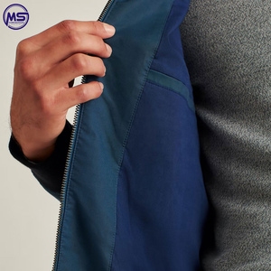 2022 High Quality Men's Light <b>Weight</b> Bomber Jacket Winter Wear in Polyester Material Wholesale Thin and <b>Stand</b> Collar - Product Image 3