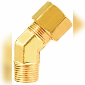 Conector de Tubería de Codo Macho-Hembra de Latón de Alta Calidad de 45 Grados, Accesorio de Plomería Duradero al por Mayor - Product Image 4