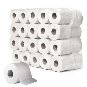 Fabricant naturel personnalisé de petite taille imprimé Oem 2ply Pulp Tissue Products OemToilet Paper Mouchoir en rouleau - Product Image 4
