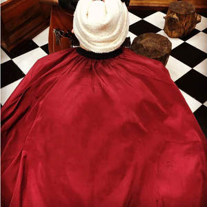 Cape de coiffeur imperméable professionnelle pour la coupe de cheveux Cape de salon de coupe de cheveux pour coiffeur de qualité de salon unisexe - Product Image 6