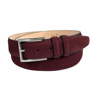 Cinturones de Cuero Vacuno Genuino de Pakistán, Hebilla de Acero Unisex, Estilo Casual y de Negocios, Longitud Personalizable - Product Image 6