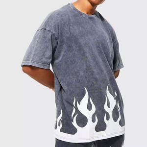 Bajo Moq Ropa personalizada Lavado ácido Conjunto corto Transpirable Venta al por mayor de calidad superior Hombres Lavado ácido Conjunto corto - Product Image 4