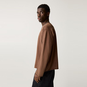 เสื้อยืดโอเวอร์ไซส์แฟชั่น400 GSM เสื้อคอตตอนเฮฟวี่เวท - Product Image 5