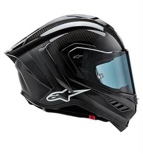 Casque intégral R10 en fibre de carbone noire, coque en carbone solide, certifié CE, ventilation et ajustement avancés pour la construction et la rénovation - Product Image 5