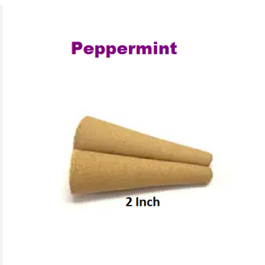 Conos de incienso de la mejor marca, suministro al por mayor, conos de incienso de menta natural, conos de incienso de reflujo (blanco) hechos de madera de sándalo - Product Image 1