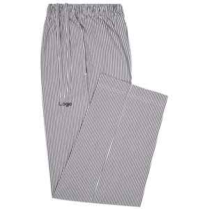 Brown Stripe Cross Pocket Woven Pajama Regular Fit <b>Lounge</b> <b>Pants</b> Soft Cotton-Poly Blend, Drawstring & Pockets Sleepwear - Product Image 1