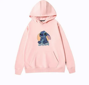Sweat-shirts à capuche surdimensionnés pour femmes, personnalisés, 100% coton, imprimé en relief, avec logo sur le devant, style Y2K - Product Image 4