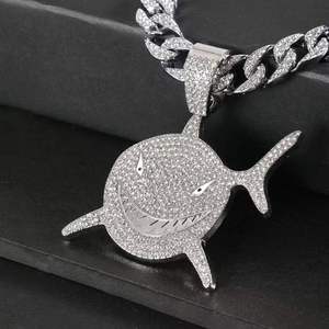 Elegant High Standard Gold Plated Moissanite Diamond Pendant with Superior Shine for Office & Party Fashion From Indian Supplier - Product Image 1