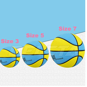 Balones de Baloncesto Sostenibles para Exteriores, Balones de Baloncesto de Alta Calidad, Balones de Baloncesto de Color Sólido - Product Image 6