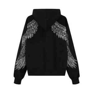 Chándal de diseño perfecto para hombre con diamantes de imitación, logotipo personalizado de su marca, diseño único, tendencia superior, chándal lavable de nueva tendencia para hombre - Product Image 4