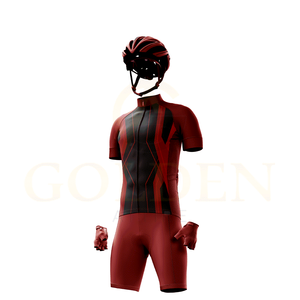 Traje de Ciclismo Profesional de Media Manga, Transpirable, de Alta Calidad, Cómodo y Duradero, al por Mayor - Product Image 3