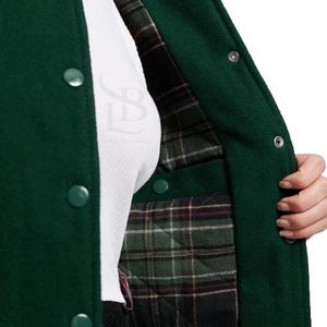 Letterman Varsity Jacket Fabricante Personalizado Mujeres Vintage Streetwear Blank Varsity Jacket Mujeres Transpirable Personalización - Product Image 2