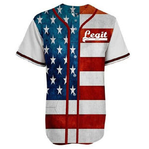 เสื้อเบสบอลพิมพ์ลายสำหรับผู้ที่ชื่นชอบกีฬาเสื้อกีฬาแฟชั่นผลิตตามสั่ง - Product Image 3