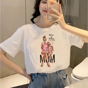Camisetas Extra Grandes Personalizadas de Verano para Mujer |   Respetuoso con el medio ambiente y transpirable |   Impresión y Tamaño Personalizados |   Venta al por Mayor Directa de Fábrica - Product Image 2
