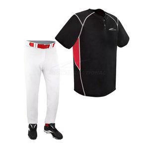 Meilleure vente uniforme de baseball de couleur personnalisée uniforme de baseball professionnel de l'équipe de fabrication - Product Image 4