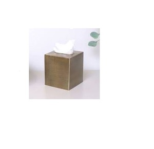 Porte-serviettes en métal de haute qualité tendance, finition dorée, pour voiture, bureau et maison - Product Image 3