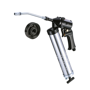 R-Shuttle Pistola per Grasso Pneumatica, per cartucce di grasso da 400 e 500 g, con tubo, testa di presa e lubrificatore - Product Image 1