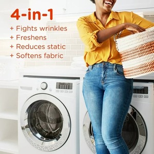 Bounce Lasting Fresh Mega Dryer Sheets, 60 Ct, hojas suavizantes de telas frescas y limpias para exteriores - Product Image 5