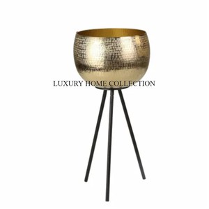 Maceta de madera de diseño artístico único con diseño de trabajo de fregona perfecta para una elegante exhibición de plantas en cualquier espacio habitable - Product Image 6