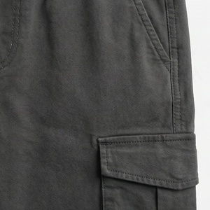 Pantalones Cargo de Alta Calidad para Hombre, Pantalones Deportivos Holgados Personalizados con Cordón, Bolsillos Laterales Rectos, Pantalones Cargo para Hombre, Ropa Urbana Táctica - Product Image 5