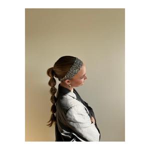 Fascia per capelli da donna in cotone flessibile Bandana