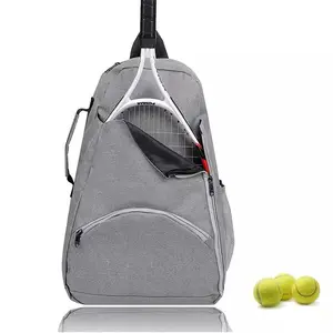 New Court Sports Bag Oxford Tennis Padel Pickleball Bat Racket Sports Backpack Sling Bag Custom