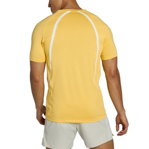 T-shirt de course à séchage rapide, vêtements de sport tendance, coupe ajustée, 220 g/m², polyester lourd, t-shirt de sport pour la salle de sport - Product Image 3