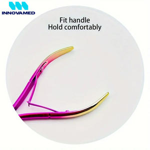 Cortacutículas de Acero Inoxidable con Borde Afilado, Herramienta de Precisión para Manicura y Pedicura, Suministros para Salón de Belleza por INNOVAMED - Product Image 5