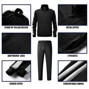 Ensemble de survêtement pour homme, vêtements de sport respirants pour la course à pied, l'entraînement et les vêtements décontractés quotidiens - Product Image 3