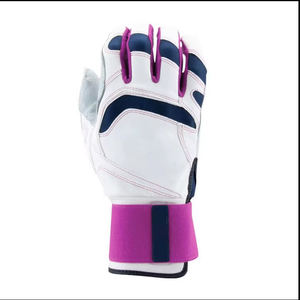 Gants de baseball professionnels personnalisés Gants de frappeur à manchette courte avec cuir PU Matériaux de meilleure qualité Gants de frappeur personnalisables - Product Image 5