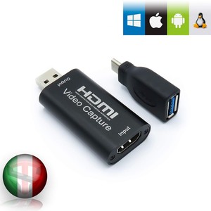 Online-Unterricht Kamera-Aufnahmedongle HDMI zu USB, Camcorder Action-Kamera für PC, <span class=keywords><strong>Android</strong></span>, Linux, Windows, macOS - Product Image 6