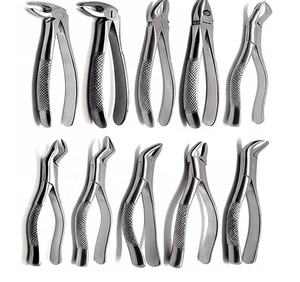Vente chaude Premium Exportation Qualité Instruments Dentaires Adulte Dent Extraction Forceps 10 Pcs Set Instruments Par UAMED chirurgical - Product Image 1