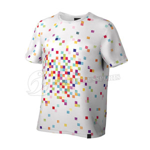 เสื้อยืดซับลิเมชั่นผู้ชายไซส์ใหญ่ ระบายอากาศได้ดี เป็นมิตรกับสิ่งแวดล้อม แห้งเร็ว ผลิตจากโพลีเอสเตอร์/คอตตอน ขายดี ผลิตในปากีสถาน - Product Image 3