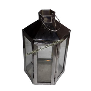 Hexagonal Premium Quality Stainless Steel Decorative Hanging Lanterns for Party Events Wedding and Home - Product Image 2