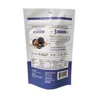 Sachet en Mylar imprimé sur mesure, emballage alimentaire en plastique de qualité alimentaire pour fruits secs, sachet de rangement pour collations, design écologique, prix de gros