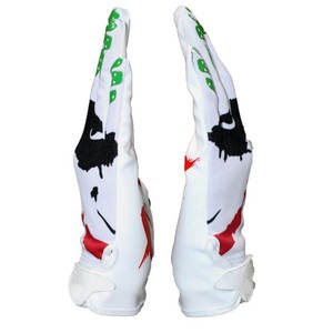 Gants de sport en polyester 100% pour hommes de meilleure qualité Gants de football américain respirants avec poignées Prix de gros - Product Image 4