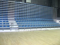 Tribunes télescopiques mobiles JY-706, sièges rétractables pour stades, terrains de basket-ball, centres sportifs et événements