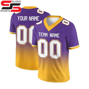 Uniforme de football américain par sublimation personnalisée de haute qualité pour adultes et enfants ensemble de maillots de football d'équipe pour jeunes - Product Image 4