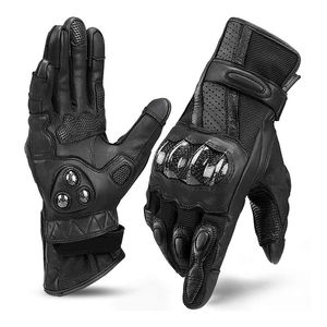 Unisex Invierno Ropa Deportiva Moto Guantes Al Aire Libre Antideslizante Anti-Colisión Dedo Largo Racing Guantes de Equitación - Product Image 1