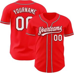 Maillot de baseball personnalisé pour homme, imprimé par sublimation numérique, 100 % polyester, col rond, vêtements de softball, service OEM, respirant, séchage rapide - Product Image 1