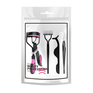 Juego de herramientas para pestañas con etiqueta privada personalizada, juego de herramientas para aplicadores de pestañas, tijeras, pinzas para cejas - Product Image 5