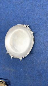 Plateau de service en acier inoxydable de haute qualité avec poignée en laiton, lavable au lave-vaisselle, design de cuisine, mariage, restaurant, vaisselle, assiettes - Product Image 4