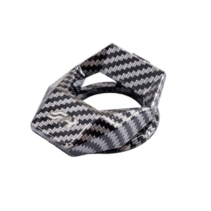 Protección del botón de arranque con apariencia de carbono - Product Image 1