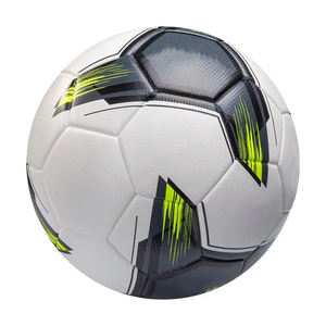 ลูกฟุตบอลคุณภาพสูงจากโรงงานผู้ผลิต (OEM) ทนทาน ดีเยี่ยม ดีไซน์โลโก้สวยงาม เย็บด้วยเครื่องจักร เหมาะสำหรับการฝึกซ้อมและการแข่งขัน ขายส่ง - Product Image 2