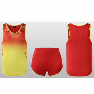 เสื้อเจอร์ซีย์วิ่งจ๊อกกิ้งชุดวิ่งและสนามแบบสั่งตัดระบายอากาศได้ดี - Product Image 3