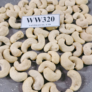 Fournisseur de confiance SANTIGO Vietnam W320 Noix de cajou Noix de cajou W320 Noyau en vrac bon marché Kaju Badam - Product Image 1